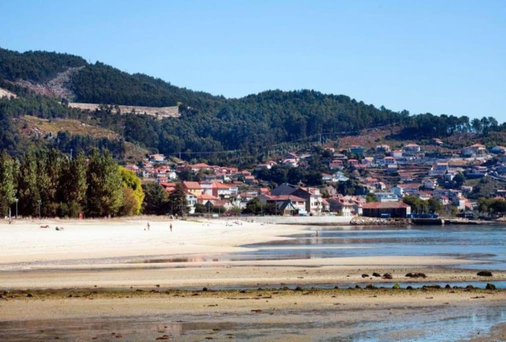 Piso A Pie De Playa Con Terraza Exclusiva Leilighet Moaña Eksteriør bilde