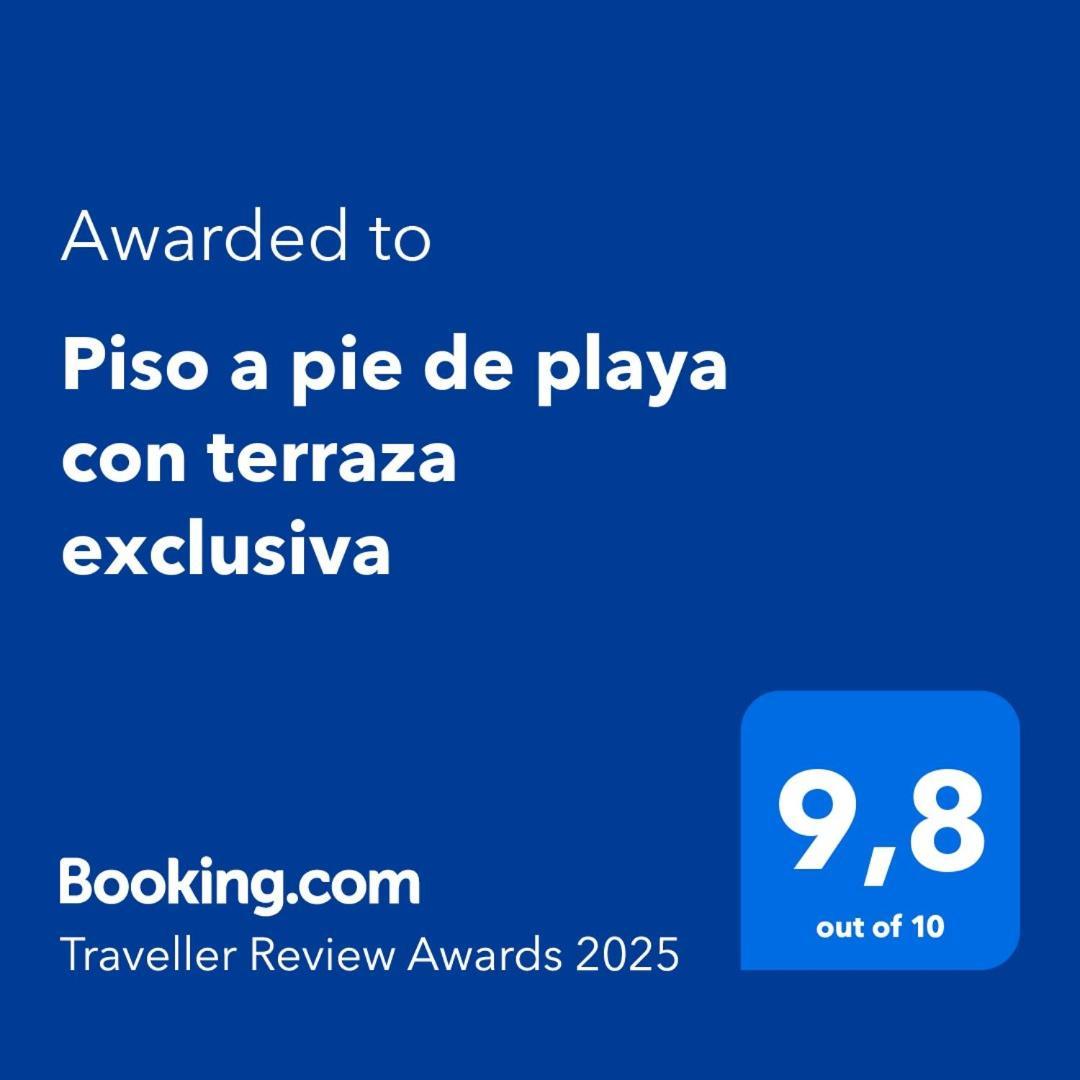 Piso A Pie De Playa Con Terraza Exclusiva Leilighet Moaña Eksteriør bilde